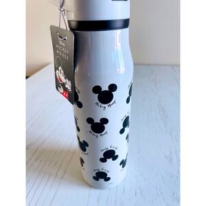 Zak Designs Disney Mickey Mouse White Reusable Leak Proof Water‎ Bottle 20oz